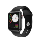 Ceas Smartwatch Premium W37, Tehnologie Tactila de Ultima Generatie, Monitorizare ritm cardiac si tensiune arteriala, Rezistent la Apa, din metal si silicon, Watch 7