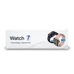 Ceas Smartwatch Premium W37, Tehnologie Tactila de Ultima Generatie, Monitorizare ritm cardiac si tensiune arteriala, Rezistent la Apa, din metal si silicon, Watch 7