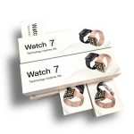 Ceas Smartwatch Premium W37, Tehnologie Tactila de Ultima Generatie, Monitorizare ritm cardiac si tensiune arteriala, Rezistent la Apa, din metal si silicon, Watch 7