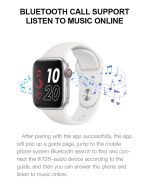 Smartwatch T500 pentru Android si iOS, Monitorizare Cardiaca, Tensiune Arteriala, Sedentarism, Somn, Bluetooth 4.2, HiWatch