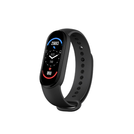 Bratara Fitness Smart, Bluetooth, functii multiple, monitorizare puls, notificari, model M6