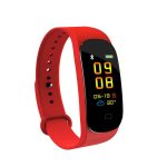 Bratara Fitness pentru monitorizare tensiune arteriala, ritm cardiac, nivel oxigen, pedometru, primire notificari, model M5