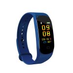 Bratara Fitness pentru monitorizare tensiune arteriala, ritm cardiac, nivel oxigen, pedometru, primire notificari, model M5