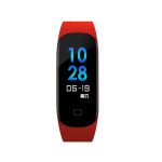 Bratara Fitness pentru monitorizare tensiune arteriala, ritm cardiac, nivel oxigen, pedometru, primire notificari, model M5