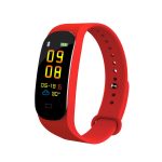Bratara Fitness pentru monitorizare tensiune arteriala, ritm cardiac, nivel oxigen, pedometru, primire notificari, model M5