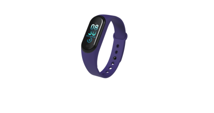 Bratara fitness inteligenta, cu masurarea tensiunii arteriale, ritm cardiac, nivel oxigen, pedometru, Bluetooth, model M4