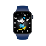 Smartwatch seria 7, carcasa de aluminiu, functii multiple, compatibil iOS/Android, W7 Pro