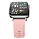 Smartwatch unisex, rezistent la apa si praf, ecran tactil elegant, confortabil la purtare, compatibil iOS si Android, E17S – Auriu