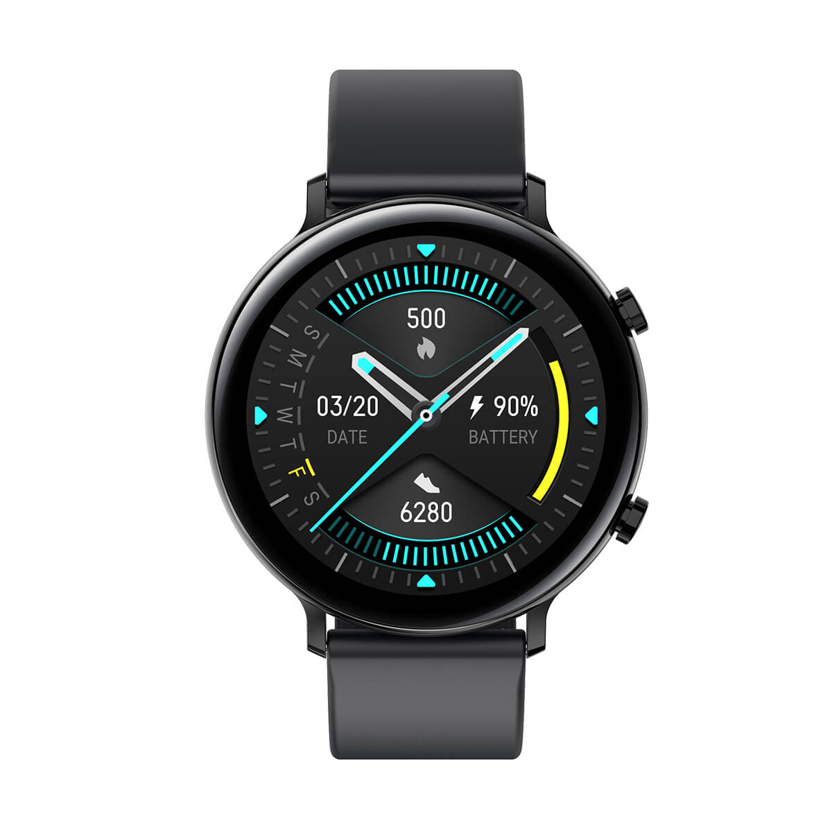 Ceas smartwatch 1.3 inch IPS Full Touch raspunsrefuz apel pasi ritm cardiac EKG oxigen notificari aplicatii apel bluetooth sporturi multiple rezistenta apa IP68 model GW33 10
