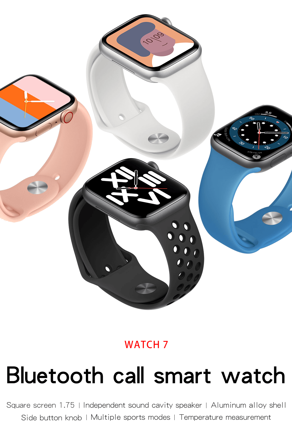 Smartwatch Premium Calitate Garantata Design Aparte Multitudine de Functii Inteligente Watch 7 11
