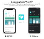 Ceas Smartwatch D06, cu Moduri sportive, Functii sanatate, Monitorizare somn, Memento sedentar, Alarma, Istoric apeluri