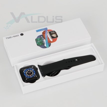 Smartwatch Premium T500+ Max, impermeabil, modern, functii multiple, baterie 200 mAh, seria 7