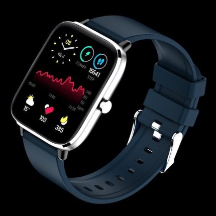 Smartwatch unisex impermeabil, moduri sport-exercitii fizice, termometru, monitorizare ritm cardiac, T45S