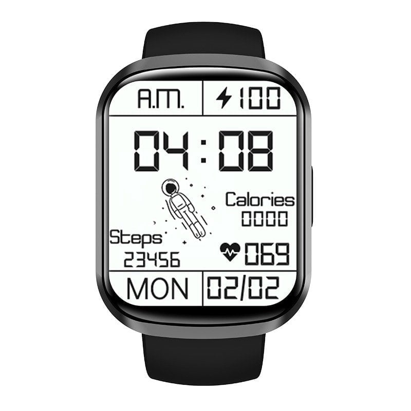 Smartwatch compatibil iOs si Android, functii multiple, design modern si comod la purtare, HW13 36
