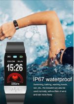 Smartwatch special pentru monitorizare functii vitale, monitorizare temperatura 24 de ore, EKG, tensiune arteriala, puls, model T1