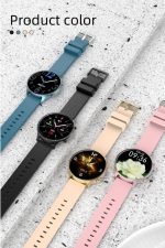 Smartwatch DK18, ecran LCD 1.28 inch, rezistent la apa, monitor ritm cardiac, primire notificari