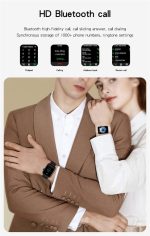 Ceas Smartwatch D06, cu Moduri sportive, Functii sanatate, Monitorizare somn, Memento sedentar, Alarma, Istoric apeluri