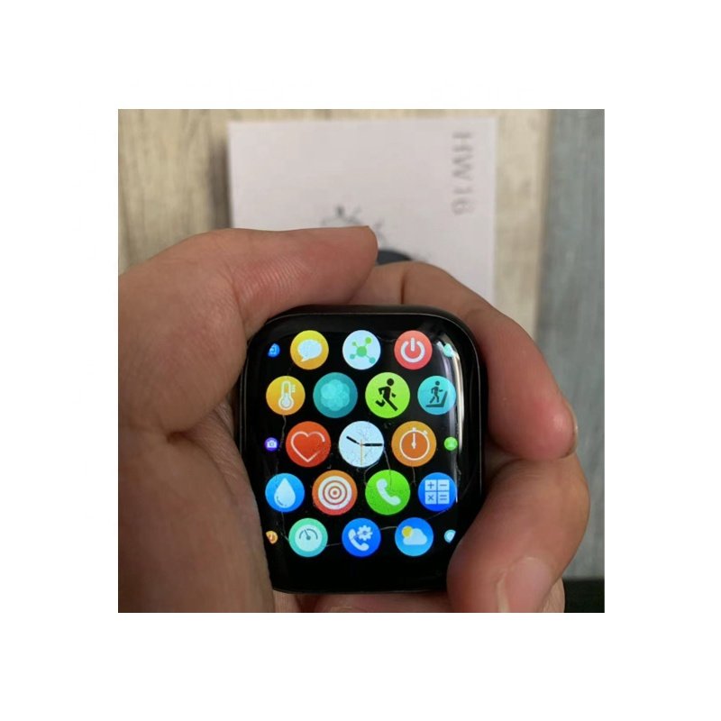 Smartwatch HW16, Apel Bluetooth, ecran 1.75 inch, impermeabil, monitorizare ritm cardiac, functii multiple 46