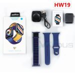 Ceas inteligent, aplicatie Wearfit Pro, functii multiple, senzor tensiune, pulsoximetru, model HW19