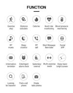Ceas Smartwatch seria 7, model Y77 Pro, aplicatie Fitfly, primire/initiere apeluri Bluetooth, diverse functionalitati