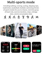 Smartwatch unisex impermeabil, moduri sport-exercitii fizice, termometru, monitorizare ritm cardiac, T45S
