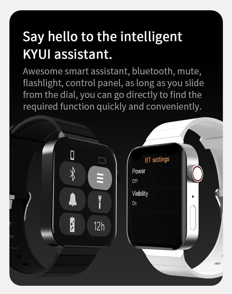 Smartwatch K70, monitor ritm cardiac, pedometru, compatibil cu Android si iOs, unisex 39