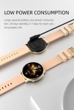 Smartwatch DK18, ecran LCD 1.28 inch, rezistent la apa, monitor ritm cardiac, primire notificari