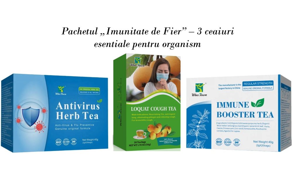 Pachet Imunitate de Fier – 3 ceaiuri esentiale pentru organism Pachet Imunitate de Fier – 3 ceaiuri esentiale pentru organism
