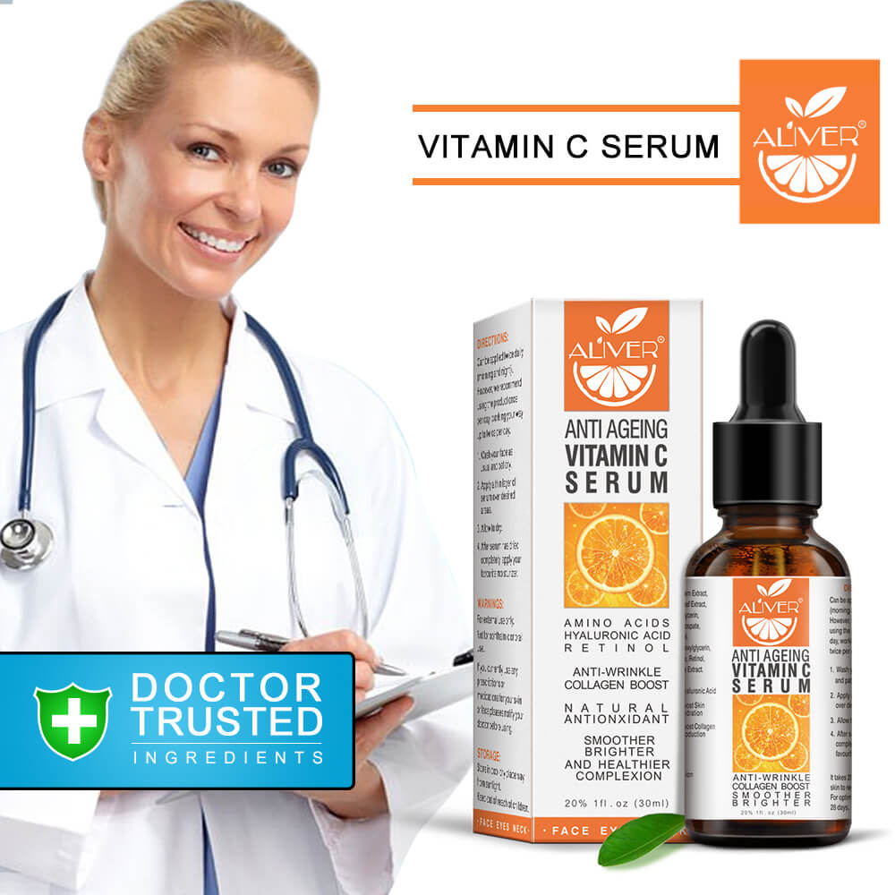 Ser cu Vitamina C Anti Imbatranire 30 ml Aliver 2
