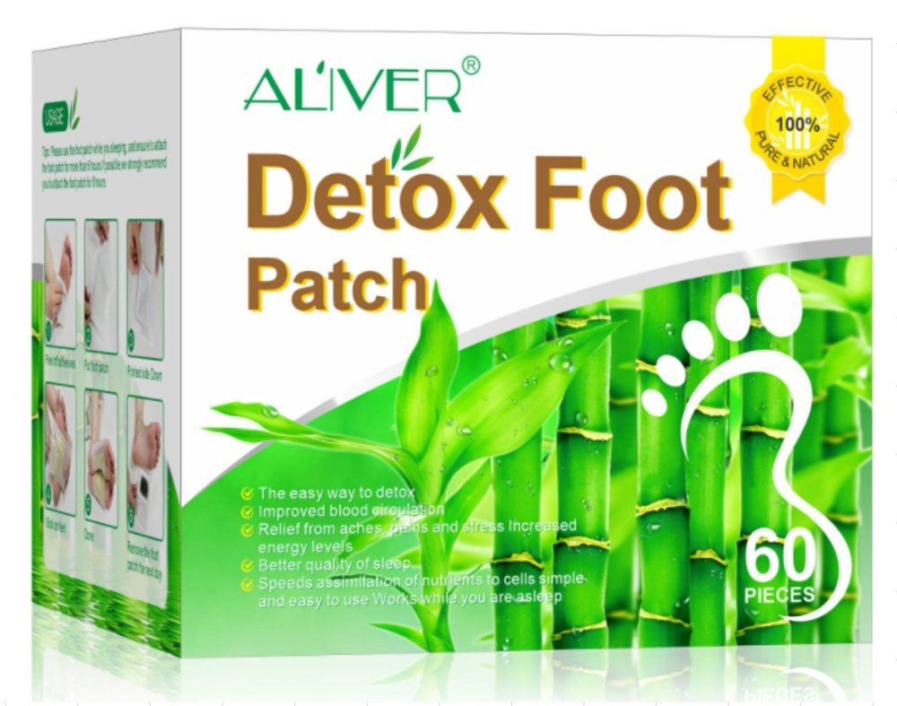 Plasturi Detoxifiere Set 60 buc. Aliver Detox Foot Patch
