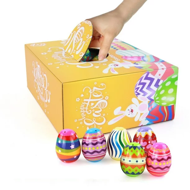 Set de 36 oua pentru Paște, cu diferite surprize pentru cei mici Set de 36 oua pentru Paște, cu diferite surprize pentru cei mici
