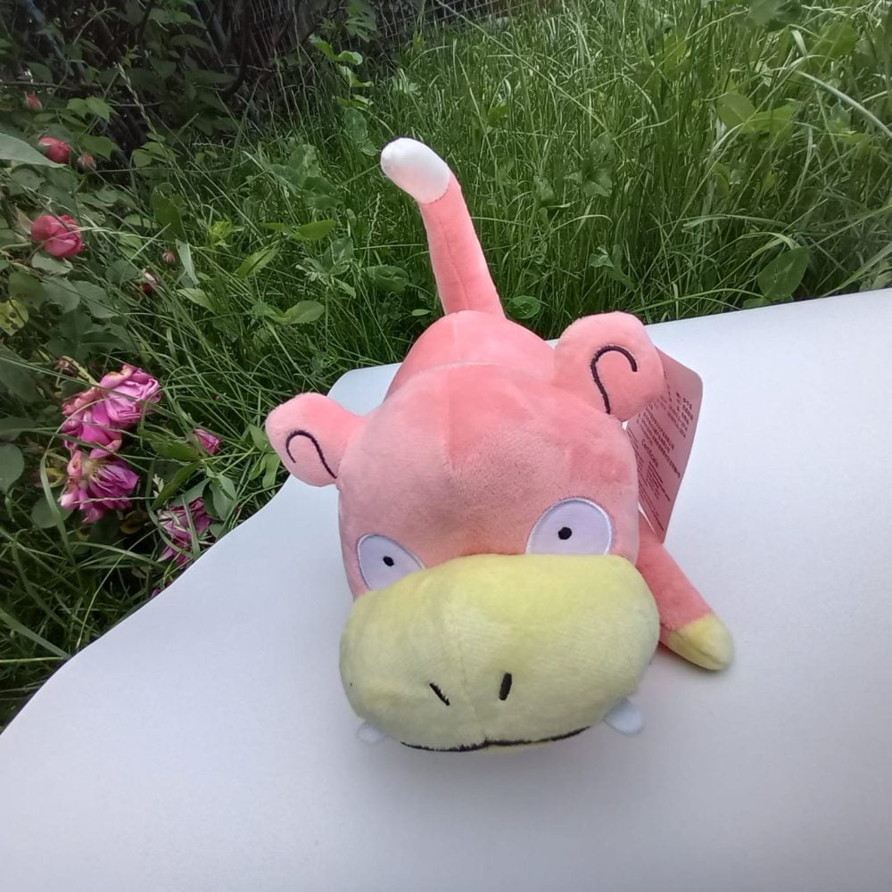 Jucarie de plus Pokemon Slowpoke, 28 cm