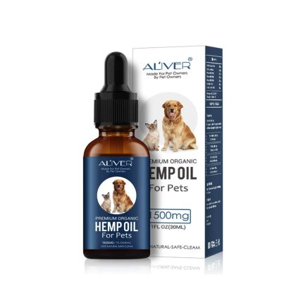 Ulei de Canabis (Canepa) Medicinal - CBD, pentru animale, 100% Natural, 1500 mg, Aliver