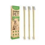 Periute de dinti, eco friendly din bambus, pentru animale de companie, din bambus, 3 buc/set, Elaimei, 2 buc. la preț de 1