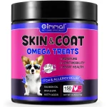 Oimmal Skin&Coat, omega treat, recompense masticabile pentru ingrijirea blanii cainilor, 2 buc la preț de 1