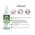 Picaturi de ochi pentru animale, scapa de conjuctivita si curata globul ocular, 60 ml, Elaimei
