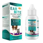 Tratament pentru curatarea urechilor, elimina acarienii, anti-mancarime, 22,2 ml, Elaimei