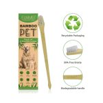 Periute de dinti, eco friendly din bambus, pentru animale de companie, din bambus, 3 buc/set, Elaimei, 2 buc. la preț de 1