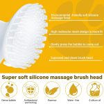 Sampon Spuma fara clatire, cu perie de silicon pentru curatarea labutelor, Oimmal Paw Cleaner
