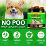 Oimmal, NOO POO , descurajarea consumului de scaun, probiotice masticabile moi pentru câini