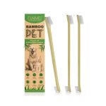 Periute de dinti, eco friendly din bambus, pentru animale de companie, din bambus, 3 buc/set, Elaimei, 2 buc. la preț de 1