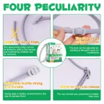 Pachet de 4 zgarde antiparazitare pentru pisici , Oimmal, +  cadou surpriză
