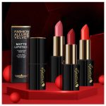 Ruj mat pentru buze, rezistent la transfer, 3.5 gr, Yabaolian Matte Lipstick