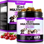 Multivitamine  Oimmal 15 in1 , pentru  caini , 375 gr.