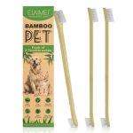 Periute de dinti, eco friendly din bambus, pentru animale de companie, din bambus, 3 buc/set, Elaimei, 2 buc. la preț de 1