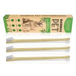 Periute de dinti, eco friendly din bambus, pentru animale de companie, din bambus, 3 buc/set, Elaimei, 2 buc. la preț de 1