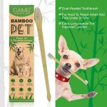 Periute de dinti, eco friendly din bambus, pentru animale de companie, din bambus, 3 buc/set, Elaimei, 2 buc. la preț de 1