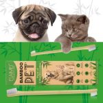 Periute de dinti, eco friendly din bambus, pentru animale de companie, din bambus, 3 buc/set, Elaimei, 2 buc. la preț de 1