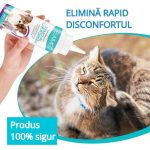 Solutie pentru curatarea si igienizarea urechilor, pudra antiseptica pentru caini si pisici, 30 gr, Elaimei, 2 buc. la preț de 1