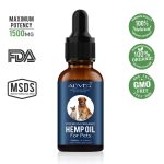 Ulei de Canabis (Canepa) Medicinal – CBD, pentru animale, 100% Natural, 1500 mg, Aliver